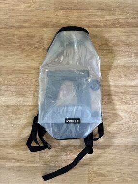 NWT ICEMULE Pro XL Collapsible Backpack Cooler 9L Gray Hiking Camping Outdoor